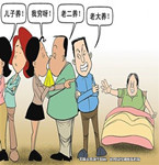 老人把房產給小女兒導致其它子女不愿贍養
