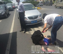 老人過馬路被撞，竟反被判為交通肇事罪